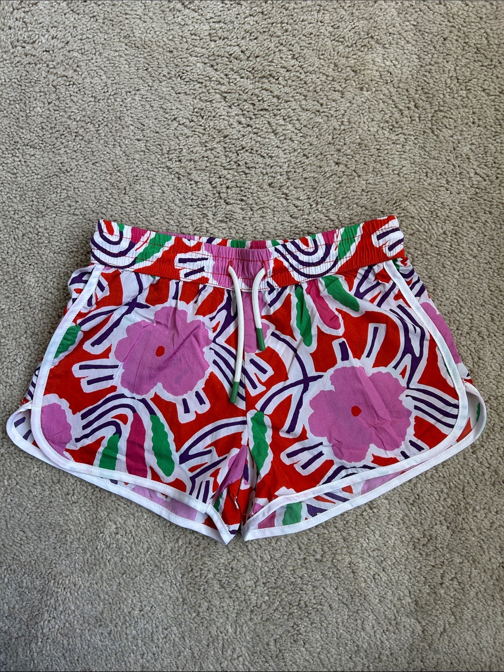 Diane Von Furstenberg for Target Girls floral shorts, S (6-7)